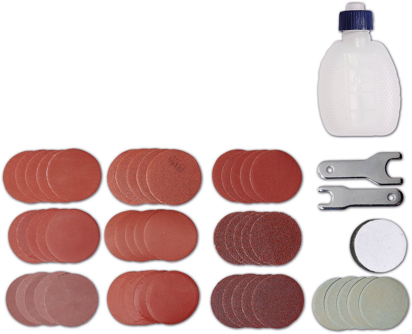 Einhell Winkelschleifer TC-PA 50, (Set, 14 tlg), Druckluft, mit zahlreichem Zubehör für verschiedene Schleifarbeiten – Bild 3 von 5