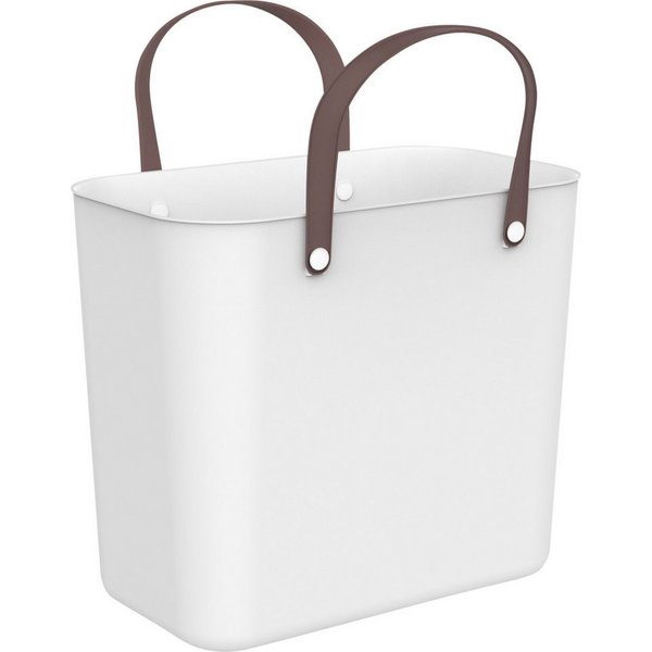 ROTHO Einkaufsbeutel Rotho Einkaufskorb 25 L Albula mistletoe white