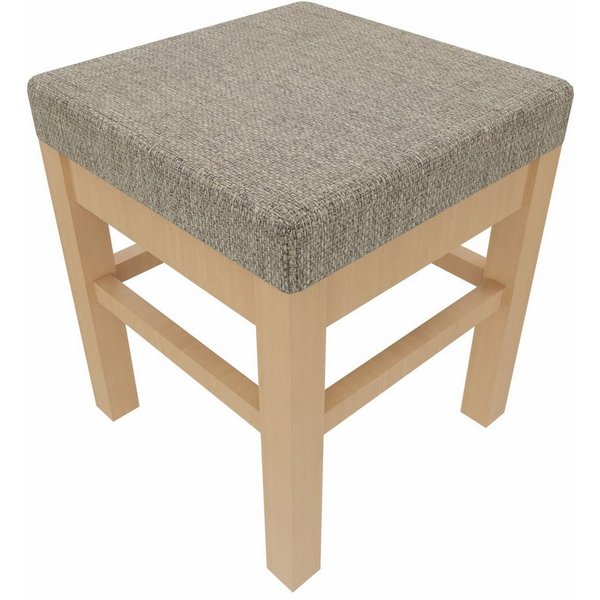 einrichtungsdesign24 Sitzhocker Schwerlasthocker Alexander – Robuster Sitzhocker mit 52cm Sitzhöhe, Belastbar bis 250kg
