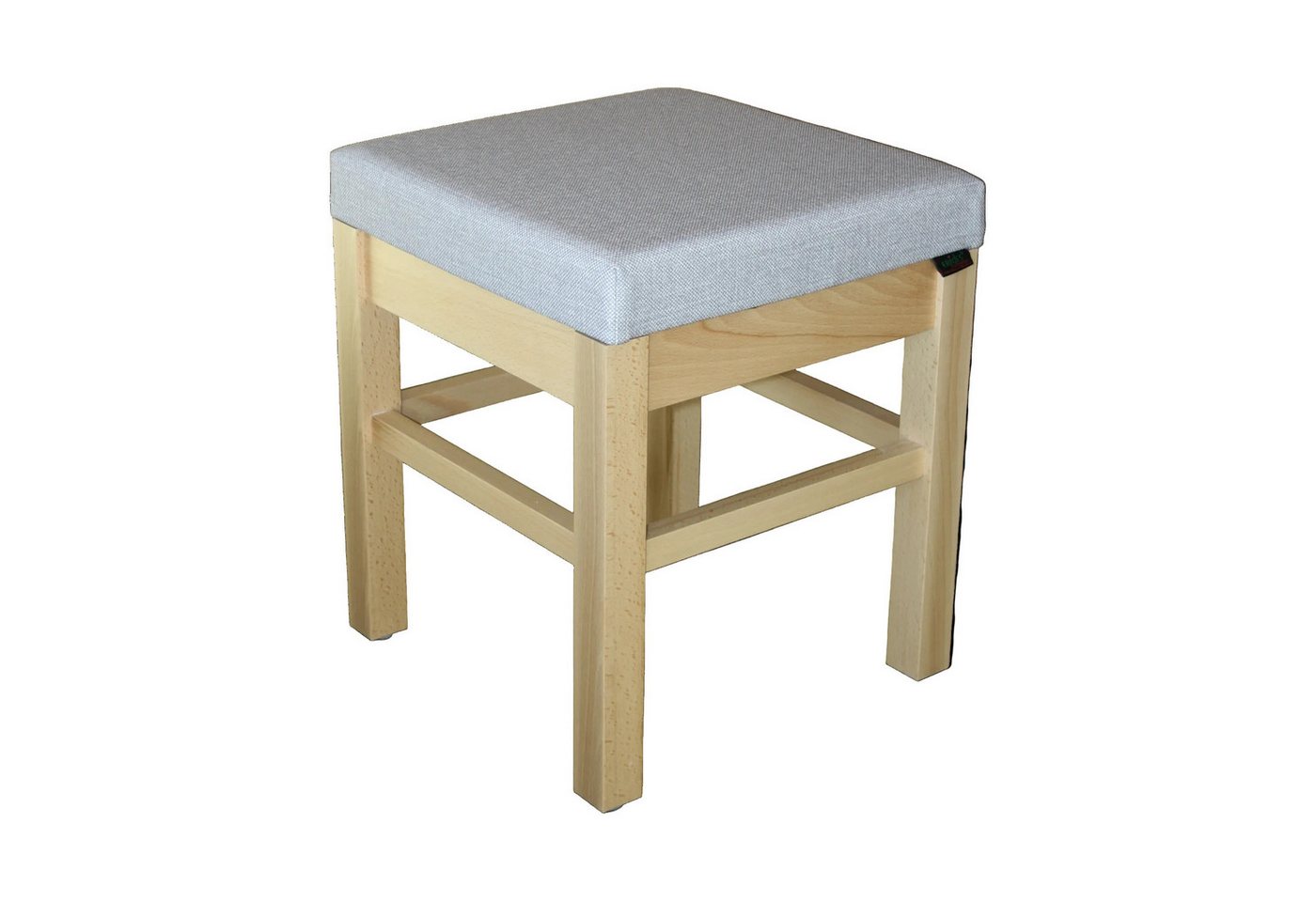 einrichtungsdesign24 Sitzhocker Schwerlasthocker Alexander – Robuster Sitzhocker mit 52cm Sitzhöhe, Belastbar bis 250kg – Bild 2 von 5
