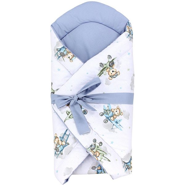 Einschlagdecke TupTam Unisex Baby Einschlagdecke mit Schleife, TupTam