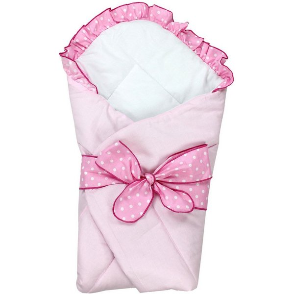 Einschlagdecke TupTam Unisex Baby Einschlagdecke mit Schleife, TupTam