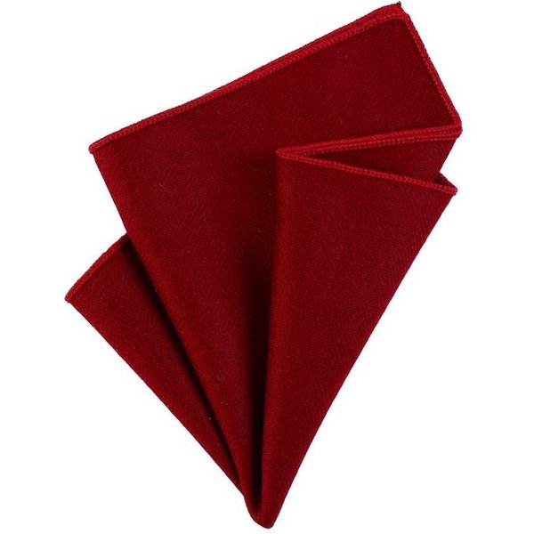 DonDon Einstecktuch DonDon Einstecktuch Tweed Style einfarbig, (Packung, 1-St. Packung), zum Falten, Tweed-Look