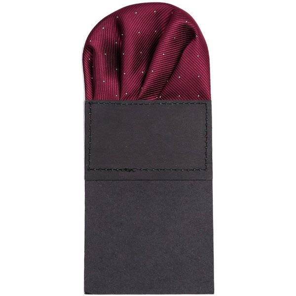 DonDon Einstecktuch DonDon Herren Einstecktuch vorgefaltet, (Packung, 1-St. Packung), vorgefaltet, mit Karton verstärkt, Seidenlook