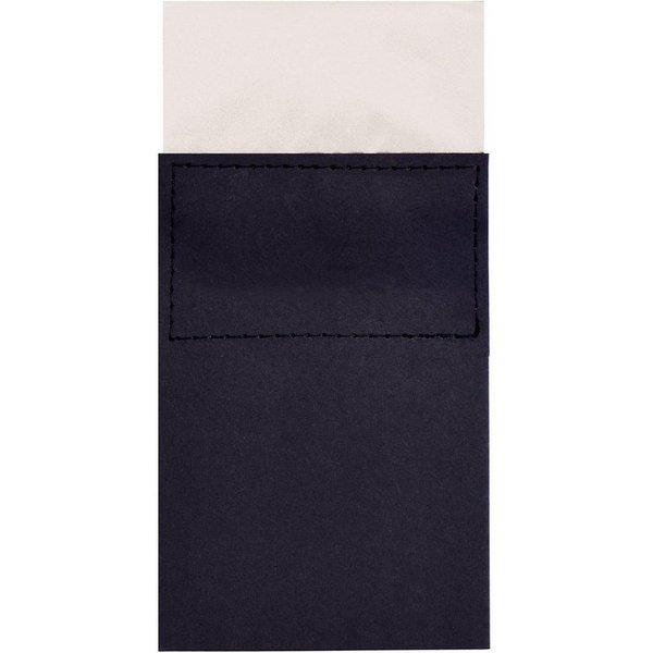 DonDon Einstecktuch DonDon Herren Einstecktuch vorgefaltet eckig, (Packung, 1-St), vorgefaltet, mit Karton verstärkt, Seidenlook