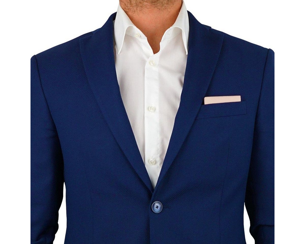 DonDon Einstecktuch DonDon Herren Einstecktuch vorgefaltet eckig, (Packung, 1-St), vorgefaltet, mit Karton verstärkt, Seidenlook – Bild 4 von 5