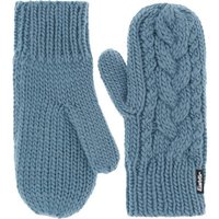EISBÄR Damen Handschuhe Afra Mittens, Größe ONE SIZE in Blau