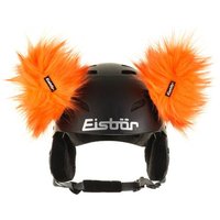 EISBÄR Damen Hörner Helmet Lux Horn, Größe ONE SIZE in Orange