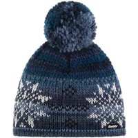 EISBÄR Damen Mütze "Ike Pompon", Größe ONE SIZE in Blau