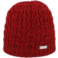 EISGLUT Mütze Emilia Merino, Größe ONE SIZE in Rot