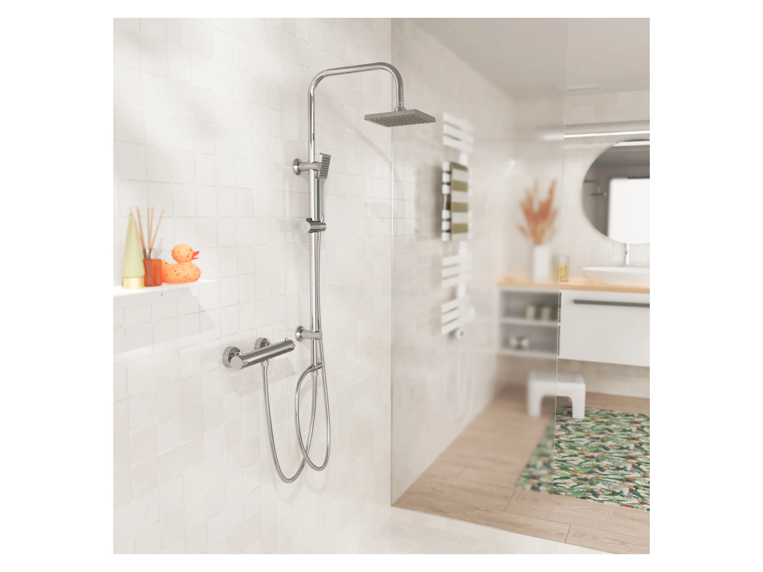 EISL Duschsäule »EASY ENERGY«, Regendusche und Handbrause – Bild 2 von 4