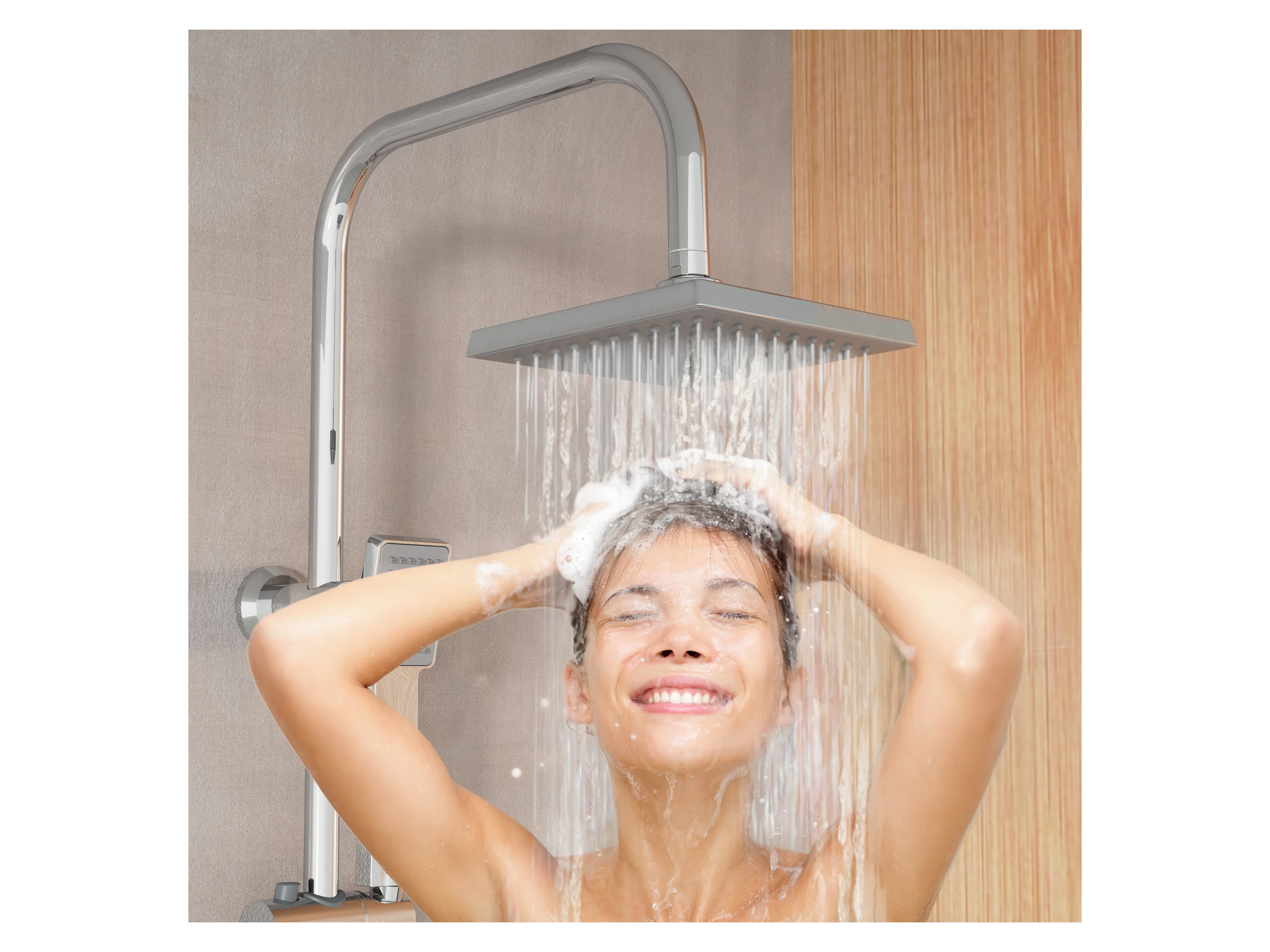 EISL Duschsäule »EASY ENERGY«, Regendusche und Handbrause – Bild 3 von 4