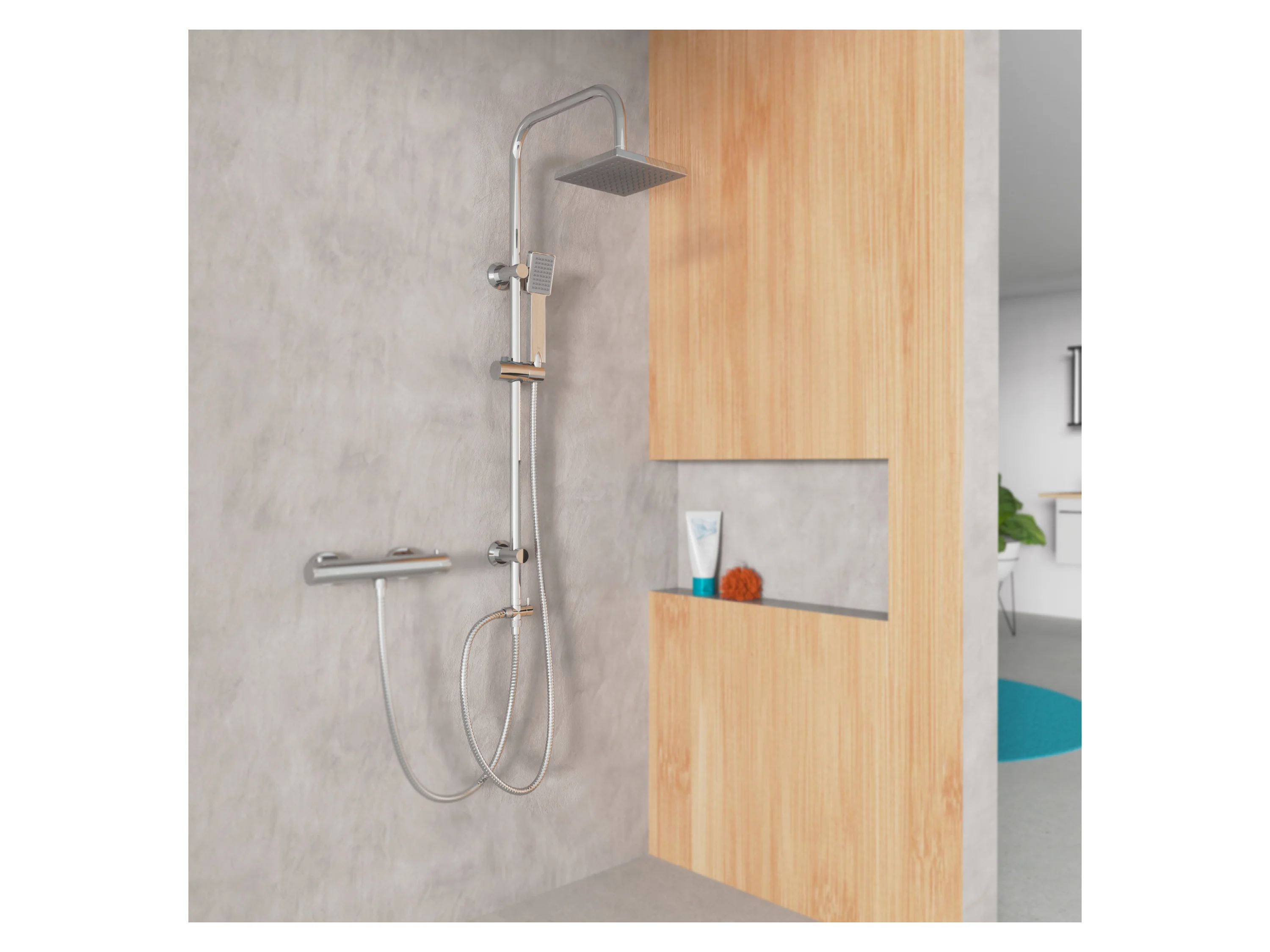 EISL Duschsäule »EASY ENERGY«, Regendusche und Handbrause – Bild 4 von 4