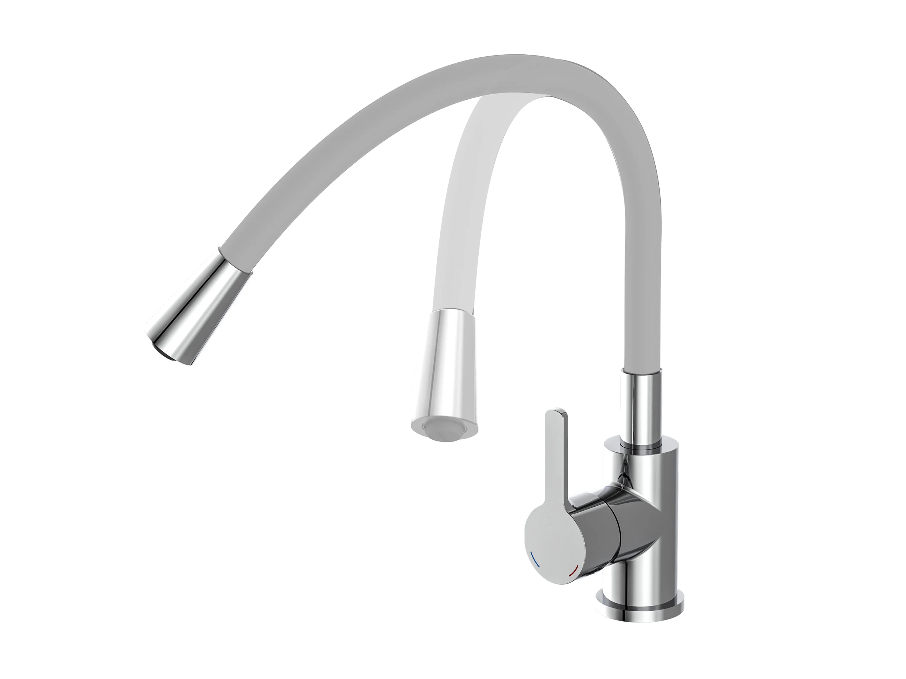 EISL Küchenarmatur Flexo (Chrom/grau) – Bild 3 von 4