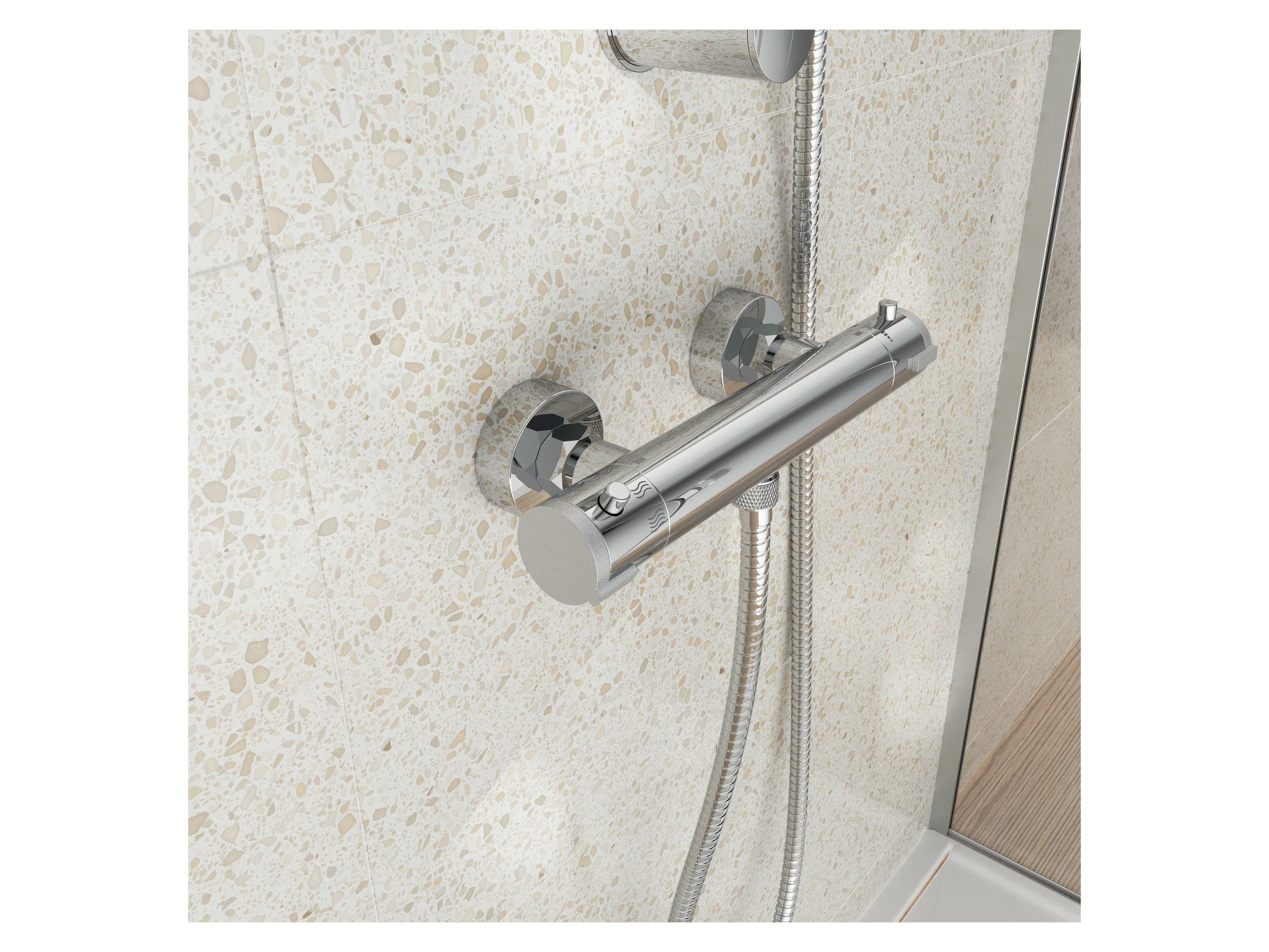 EISL Thermostat Duscharmatur »CLAUDIO«, Chrom – Bild 3 von 4