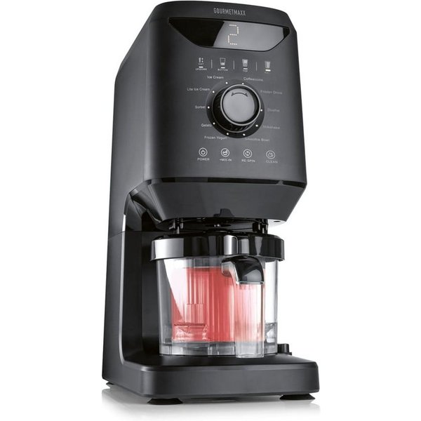 GOURMETmaxx Eismaschine GOURMETmaxx SmoothUp Eismaschine für vielseitige Desserts und Drinks, 800 W, GOURMETmaxx SmoothUp Eismaschine für vielseitige Desserts u