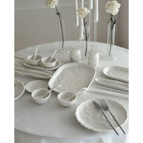 EKA Frühstücks-Set Pearly White Breakfastset 31-Teilig (31-tlg)