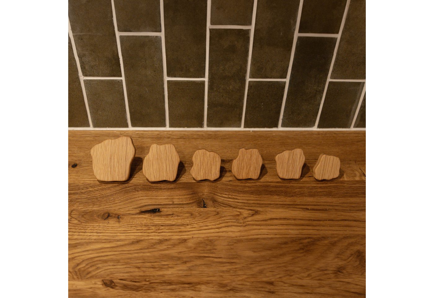 ekengriep Möbelgriff 501, Möbelgriff aus Eiche für Küche, IKEA Schrank, Schubladen usw. – Bild 2 von 3