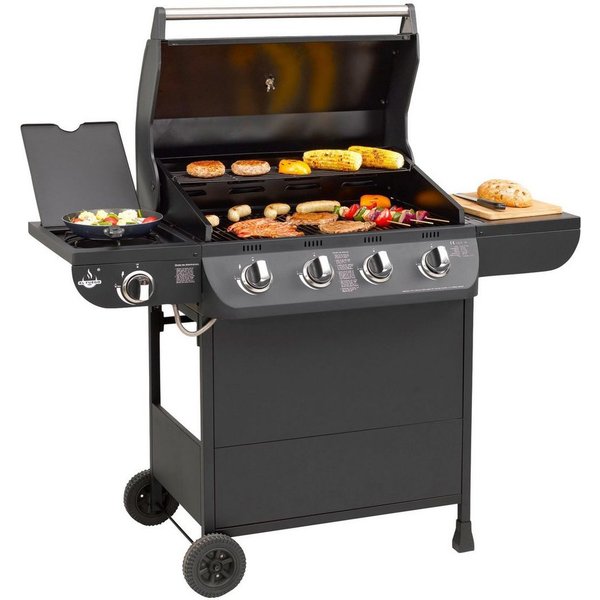 El Fuego Gasgrill Columbus 4+1, BxTxH: 130x58,5x107,5 cm