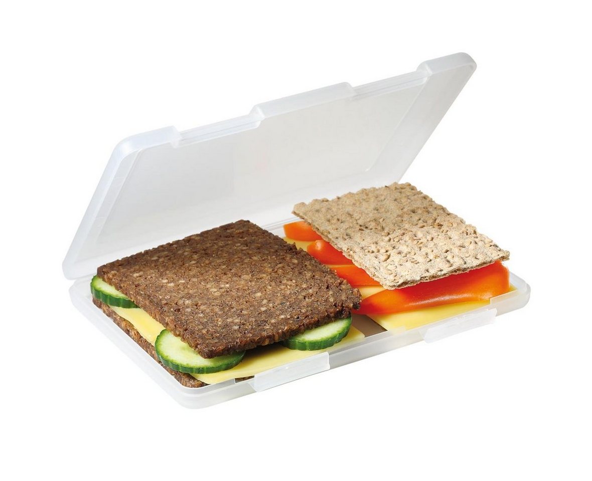 elasto Aufbewahrungssystem "Slim-Box" 350 ml Lunchbox Made in Germany Schuldose – Bild 2 von 5