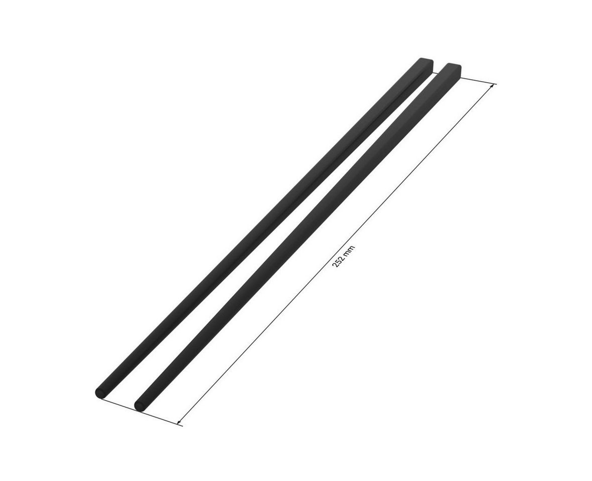 elasto Essstäbchen Wiederverwendbare Essstäbchen "Take away" 2er-Set grün, 100% recyelbar – Bild 2 von 5