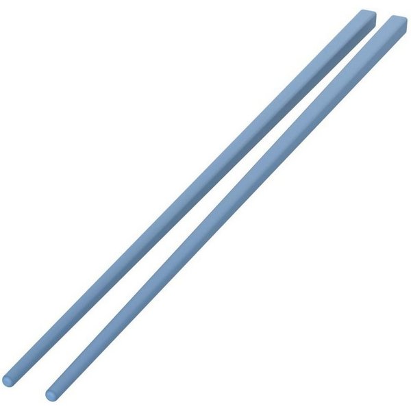 elasto Essstäbchen Wiederverwendbare Essstäbchen "Take away" 2er-Set grün, 100% recyelbar