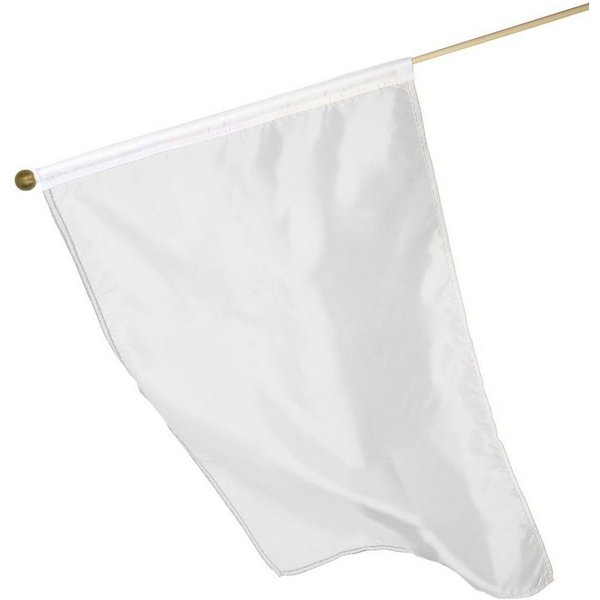 elasto Flagge Fahne "Wood" weiß