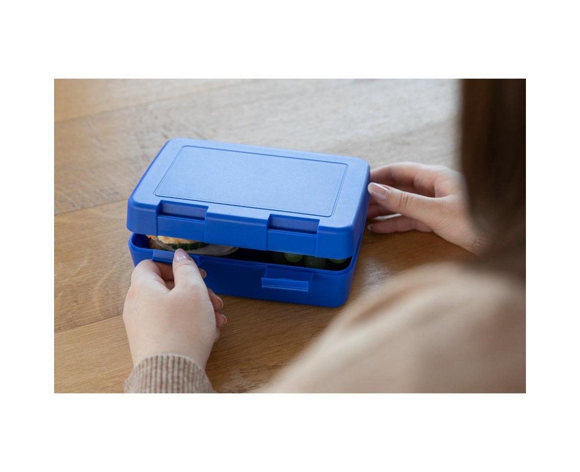 elasto Lunchbox Robuste Brotdose "Dinner-Box" 1300 ml mit Trennschale – Bild 4 von 5
