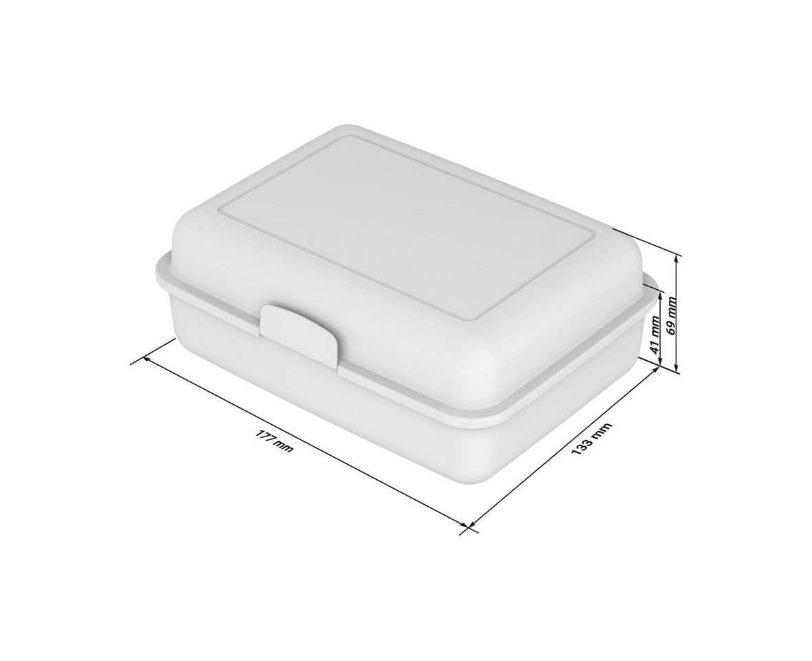 elasto Lunchbox "School-Box" 1500 ml Brotdose mit Trennschale – Bild 5 von 5