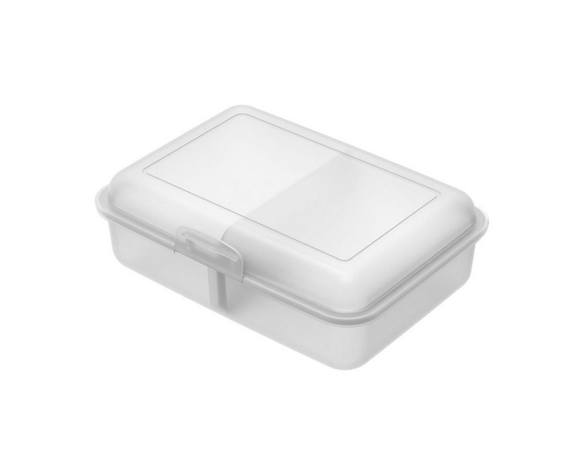 elasto Lunchbox "School-Box" 850 ml Vorratsdose mit Trennschale To Go – Bild 4 von 5