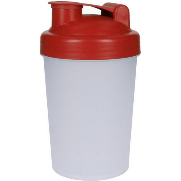 elasto Protein Shaker PROTEIN Fitness-Shaker 400 ml mit herausnehmbarem Sieb, Shaker für Eiweiß- & Sportgetränke, auslaufsicher, einfache Reinigung