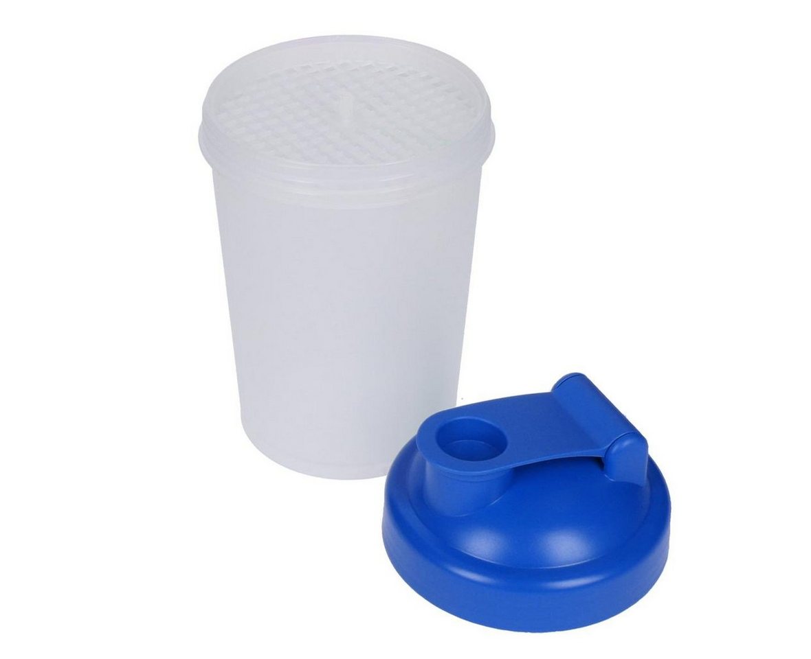 elasto Protein Shaker PROTEIN Fitness-Shaker 400 ml mit herausnehmbarem Sieb, Shaker für Eiweiß- & Sportgetränke, auslaufsicher, einfache Reinigung – Bild 2 von 5