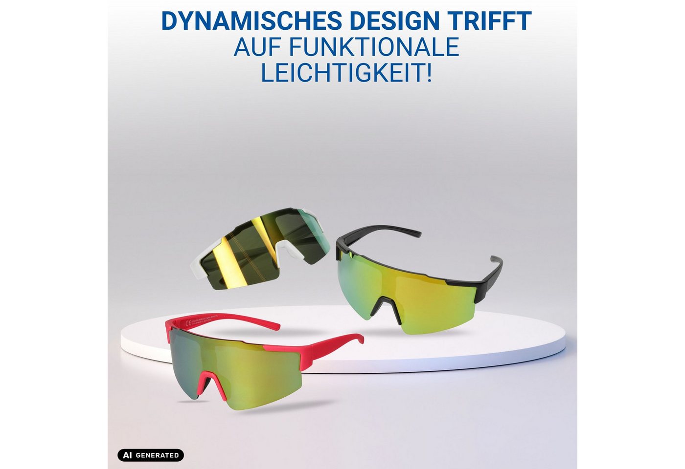 elasto Sonnenbrille "Schnelle Brille" ist das perfekte Gadget für den Sport – Bild 5 von 5