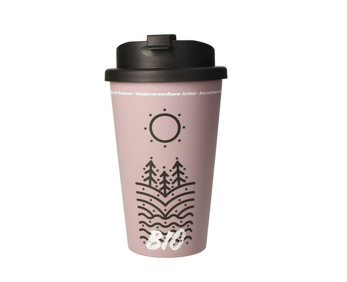elasto Thermobecher 350 ml Kaffeebecher To Go doppelt isolierter Becher, Made in Germany, Auslaufsicher, Doppelwandig, 100% recyclebar – Bild 2 von 5