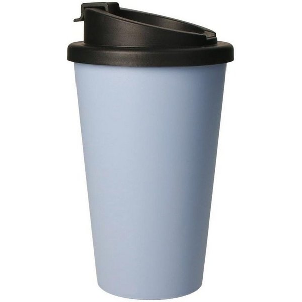 elasto Thermobecher 350 ml Kaffeebecher To Go doppelt isolierter Becher, Made in Germany, Auslaufsicher, Doppelwandig, 100% recyclebar