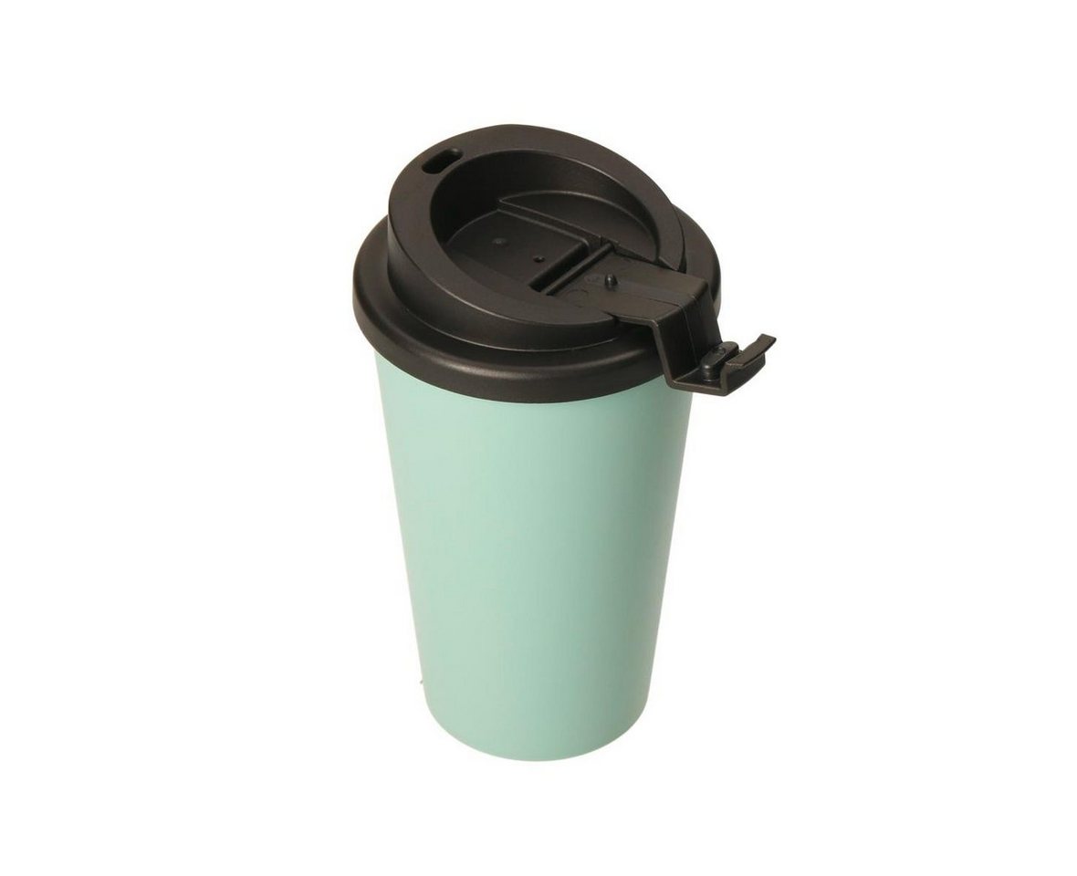 elasto Thermobecher 350 ml Kaffeebecher To Go doppelt isolierter Becher, Made in Germany, Auslaufsicher, Doppelwandig, 100% recyclebar – Bild 4 von 5