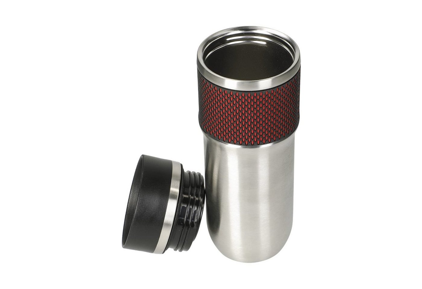 elasto Thermobecher Kaffeebecher NEPTUN 450ml Doppelwandiger Thermobecher mit Manschette – Bild 2 von 4