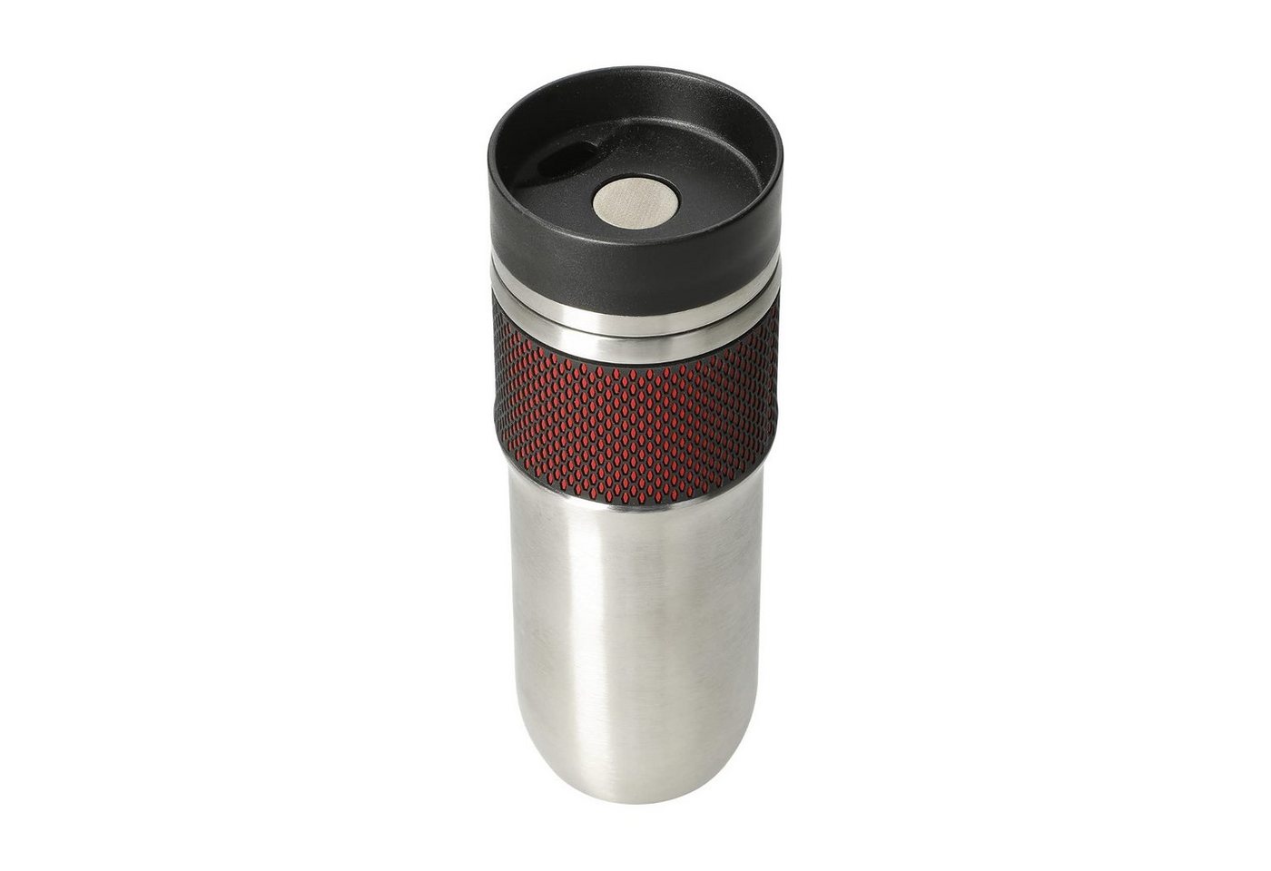 elasto Thermobecher Kaffeebecher NEPTUN 450ml Doppelwandiger Thermobecher mit Manschette – Bild 3 von 4