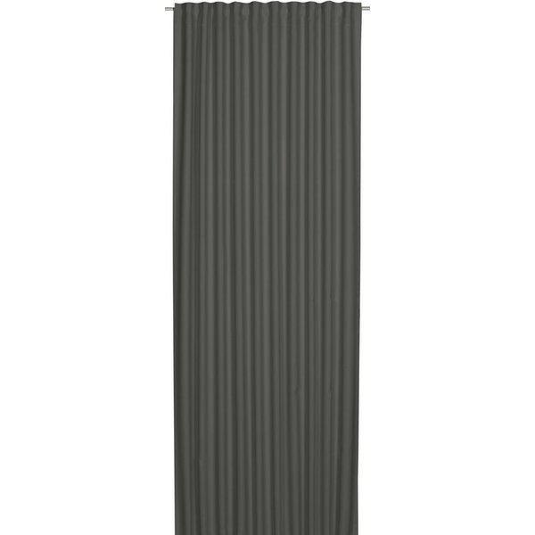 ELBERSDRUCKE Vorhang Verdunklungsgardine verdeckte Schlaufen Midnight grau 255 x 140 cm (1 St), Multifunktionsband, verdunkelnd, Polyester, einfarbig, modern, w