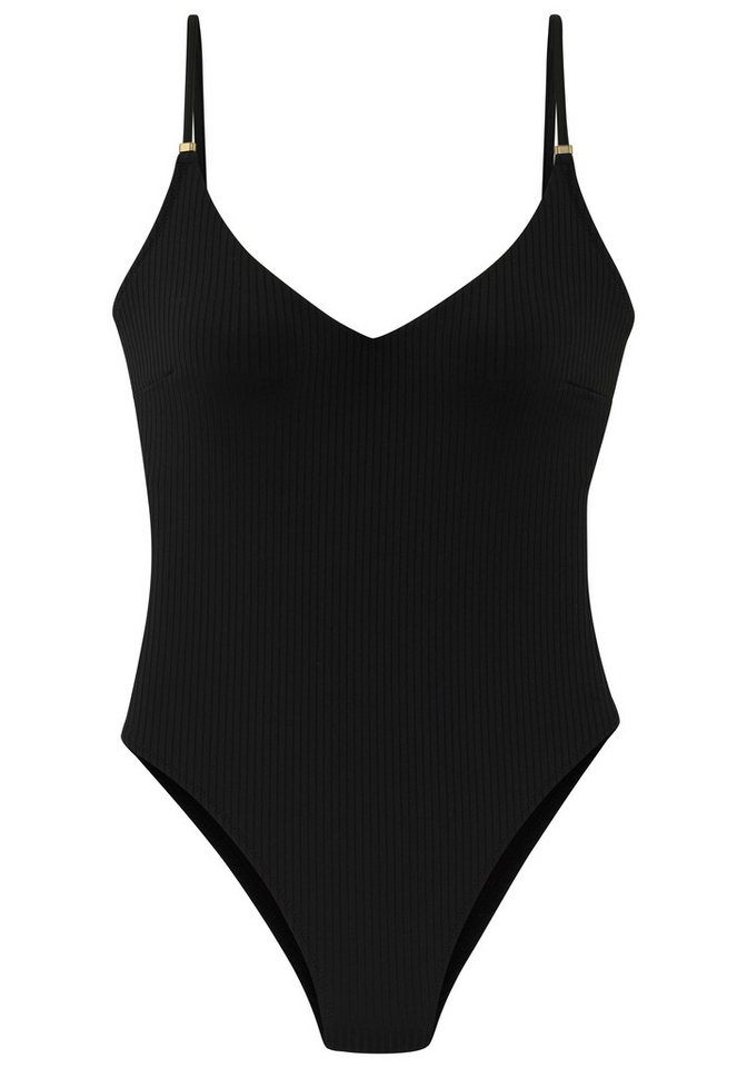 Elbsand Badeanzug aus trendiger Rippware – Bild 2 von 5