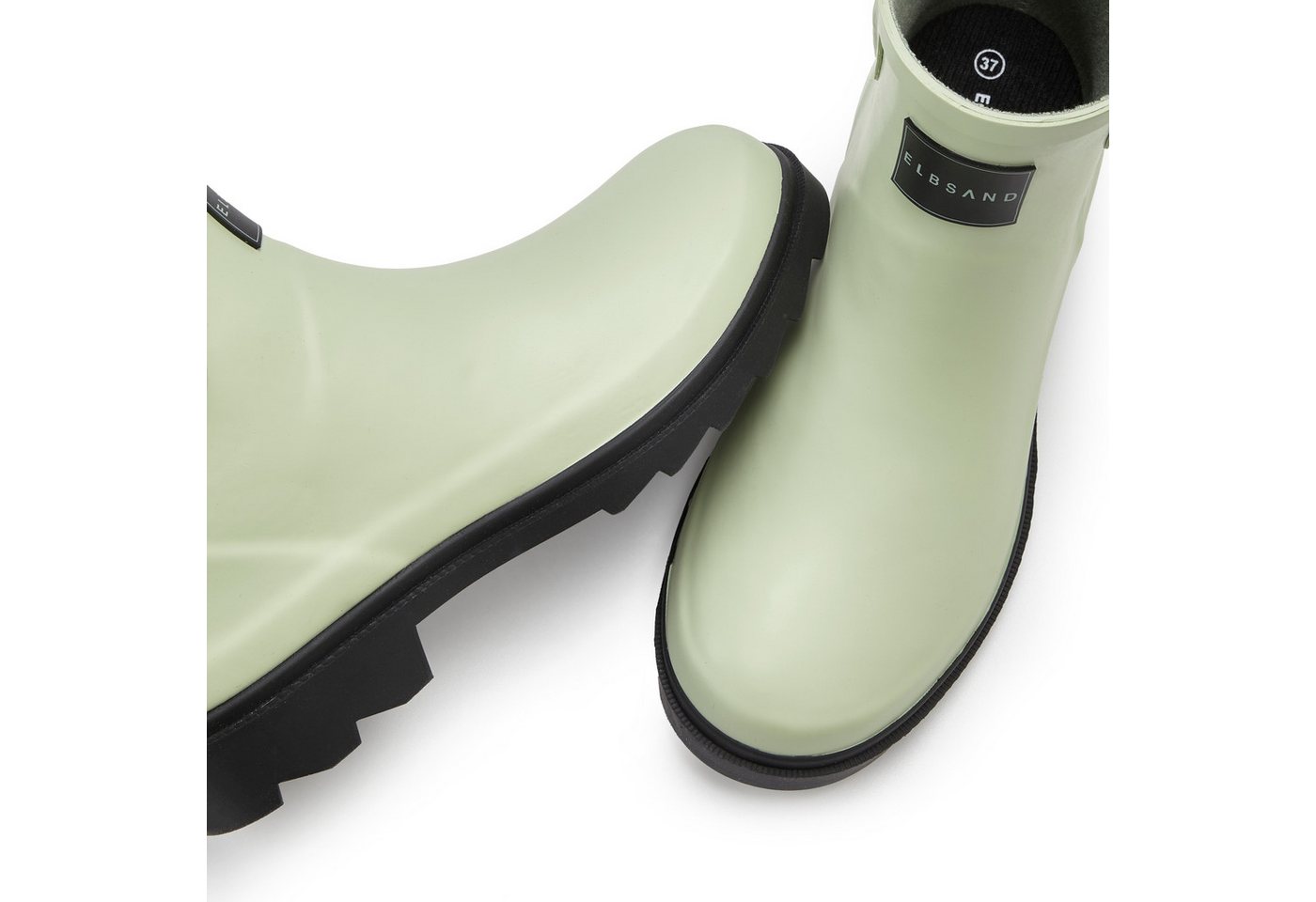 Elbsand Boots, Gummistiefel, Schlupfstiefel Gummistiefelette aus wasserdichtem Material – Bild 5 von 5