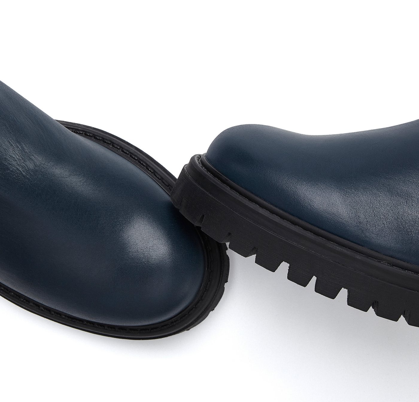 Elbsand Chelseaboots, Stiefel, Boots, Winterstiefel, Schlupfstiefel Stiefelette aus Leder mit Warmfutter, Lederstiefelette – Bild 4 von 5