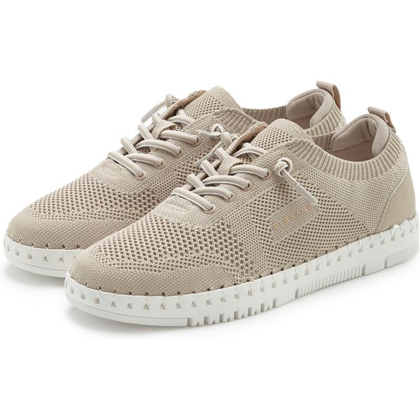 Elbsand Freizeitschuh, Slip-On-Sneaker Sneaker NEU zum Reinschlüpfen mit elastischen Schnürbändern VEGAN