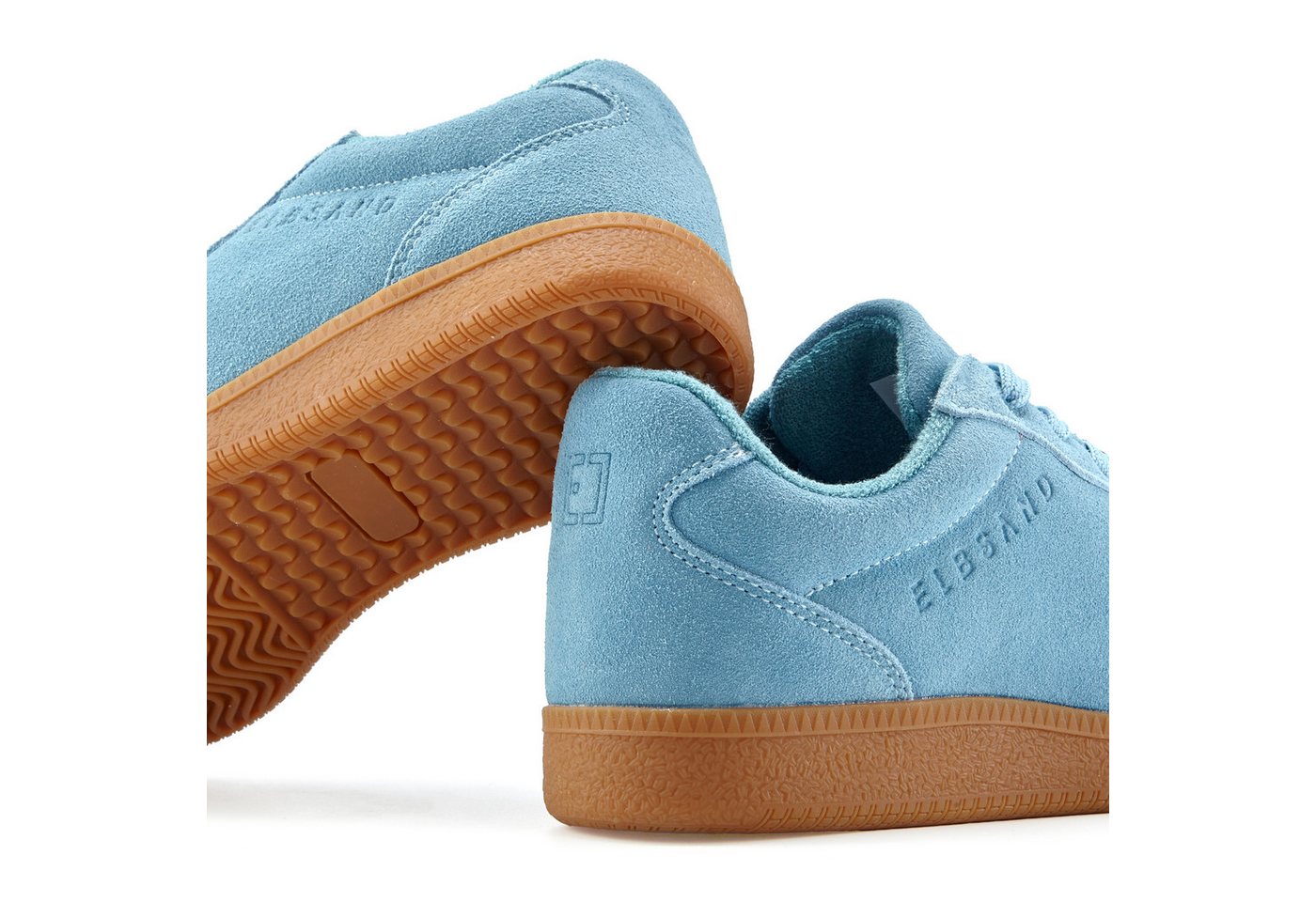 Elbsand Freizeitschuh, Schnürschuh, Turnschuh, Retro Sneaker, Lederschuh Sneaker Ledersneaker, Schnürhalbschuh aus Leder im modernen Retro Look – Bild 5 von 5