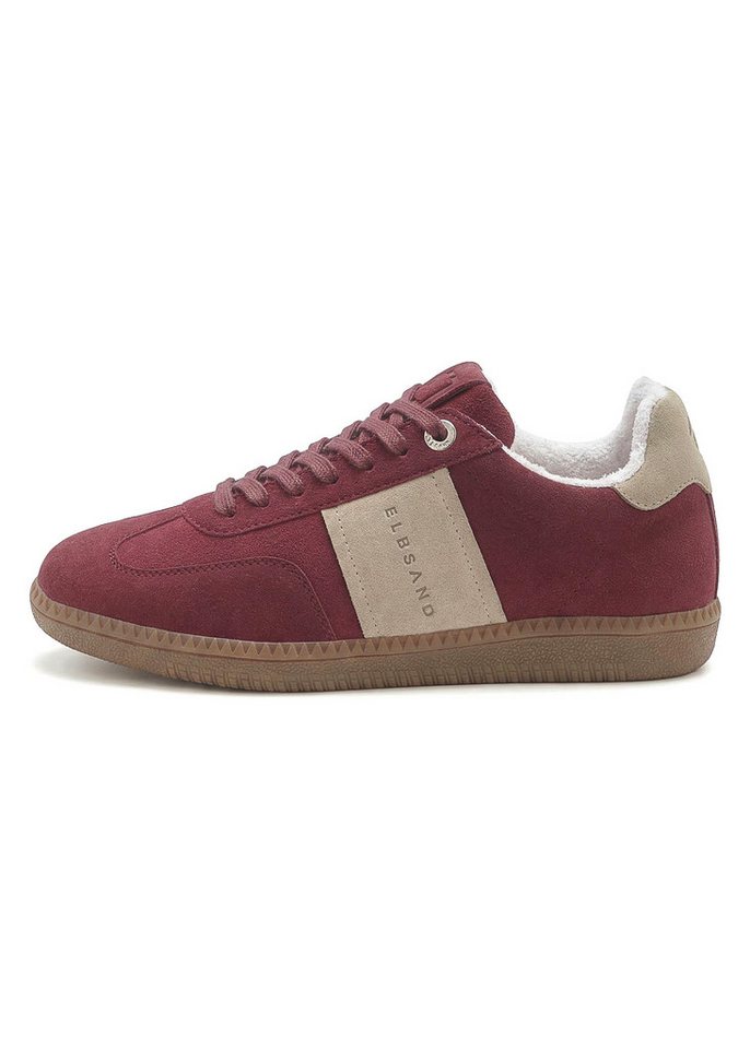 Elbsand Freizeitschuh, Schnürschuh, Turnschuh, Retro Sneaker, Lederschuh Sneaker Ledersneaker, Schnürhalbschuh aus Leder im modernen Retro Look Unisex – Bild 3 von 5