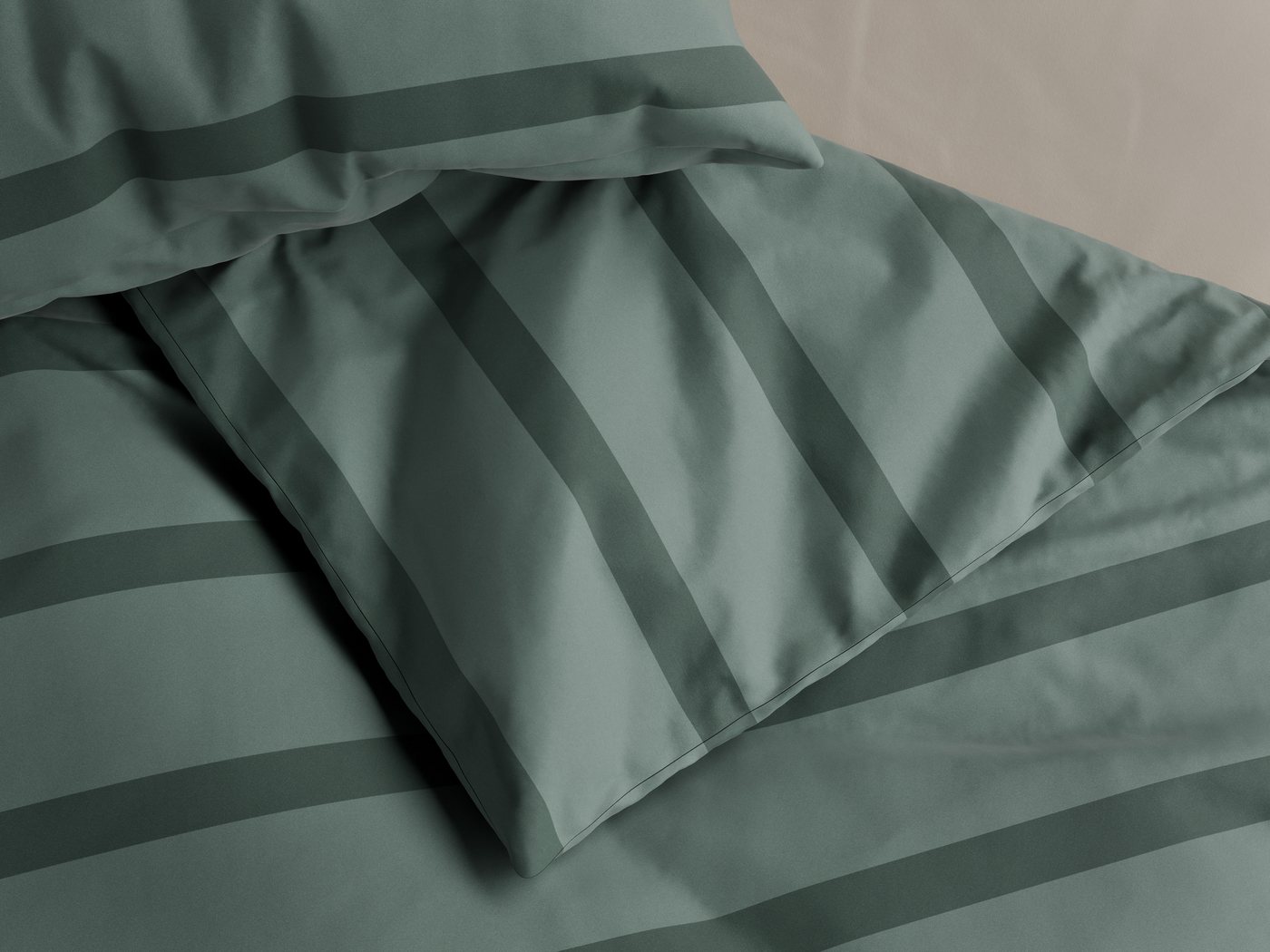 Elbsand Home Bettwäsche, 100% Baumwolle, Satin, 2 teilig – Bild 4 von 4
