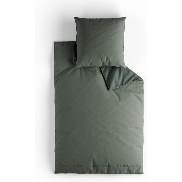 Elbsand Home Bettwäsche, 100% Baumwolle, Satin, 2 teilig