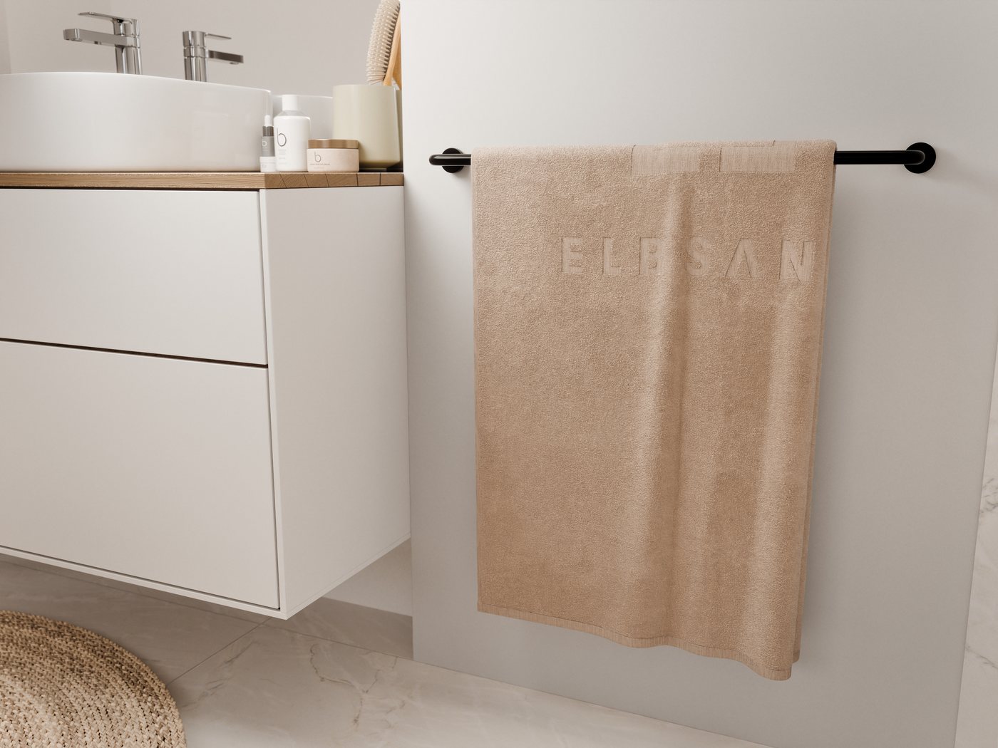 Elbsand Home Handtücher, 100% Baumwolle, extra weich, besonders saugfähig – Bild 3 von 5