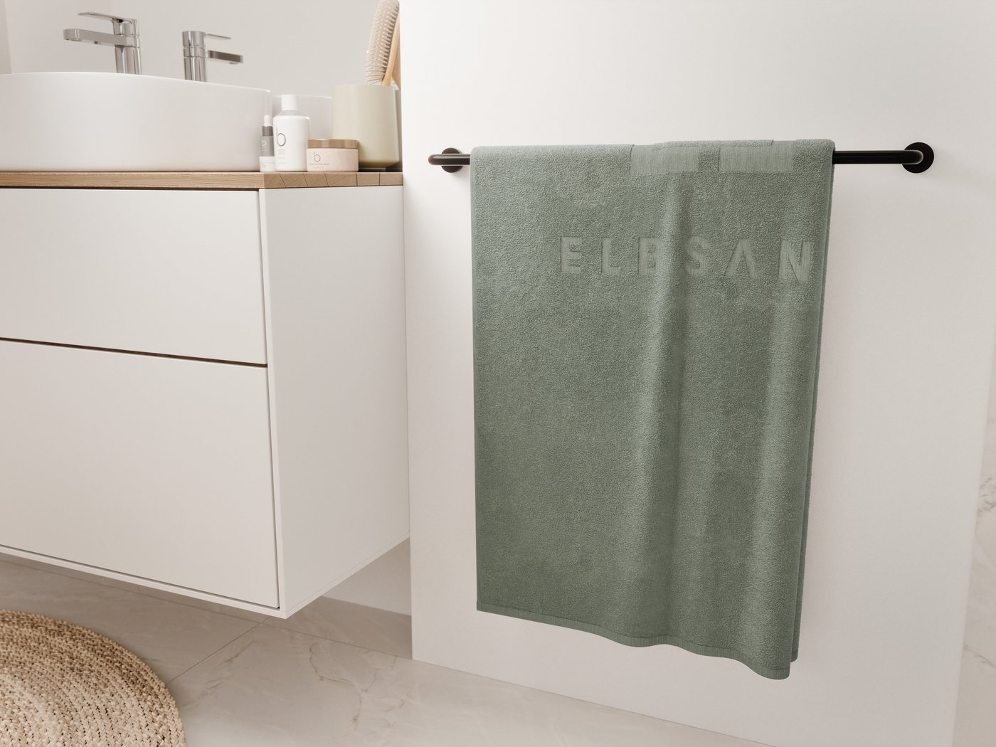 Elbsand Home Handtücher, 100% Baumwolle, extra weich, besonders saugfähig – Bild 3 von 5