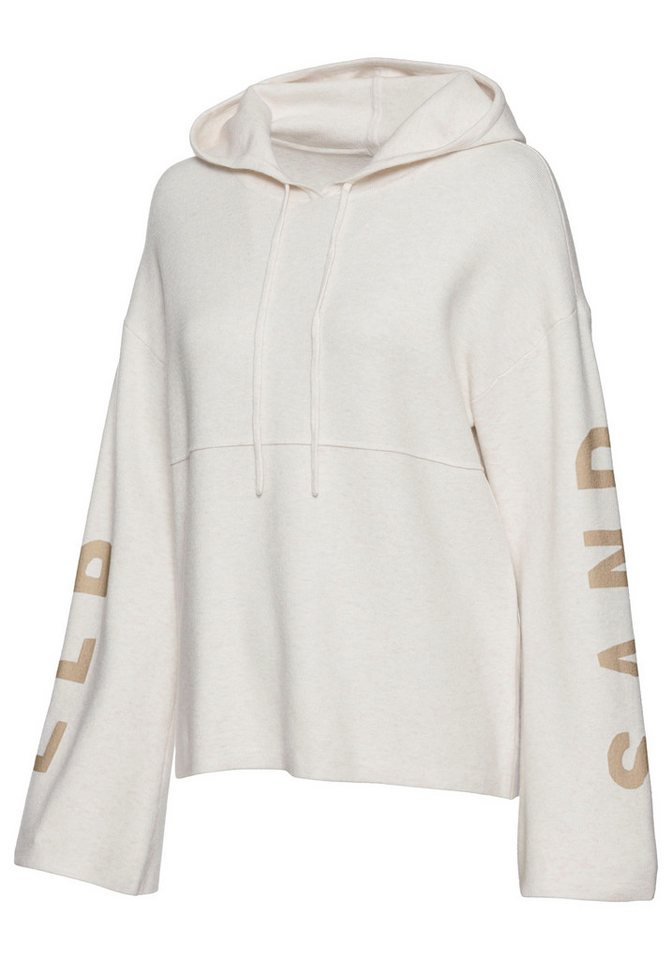 Elbsand Hoodie Strickpullover mit eingestricktem Logo, Loungewear – Bild 4 von 5